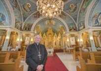 Fr. William Makarenko, parish priest at St. Vladimir Ukrainian Orthodox Church, 885 Barton St. E.