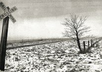 The tracks where mobster Domenic Racco's body was discovered