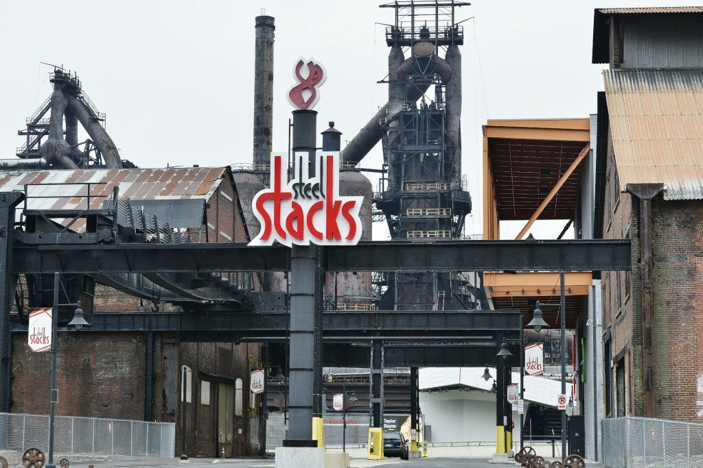 The main entrance to Steel Stacks. John Rennison, Hamilton Spectator